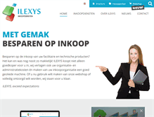 Tablet Screenshot of ilexys.com